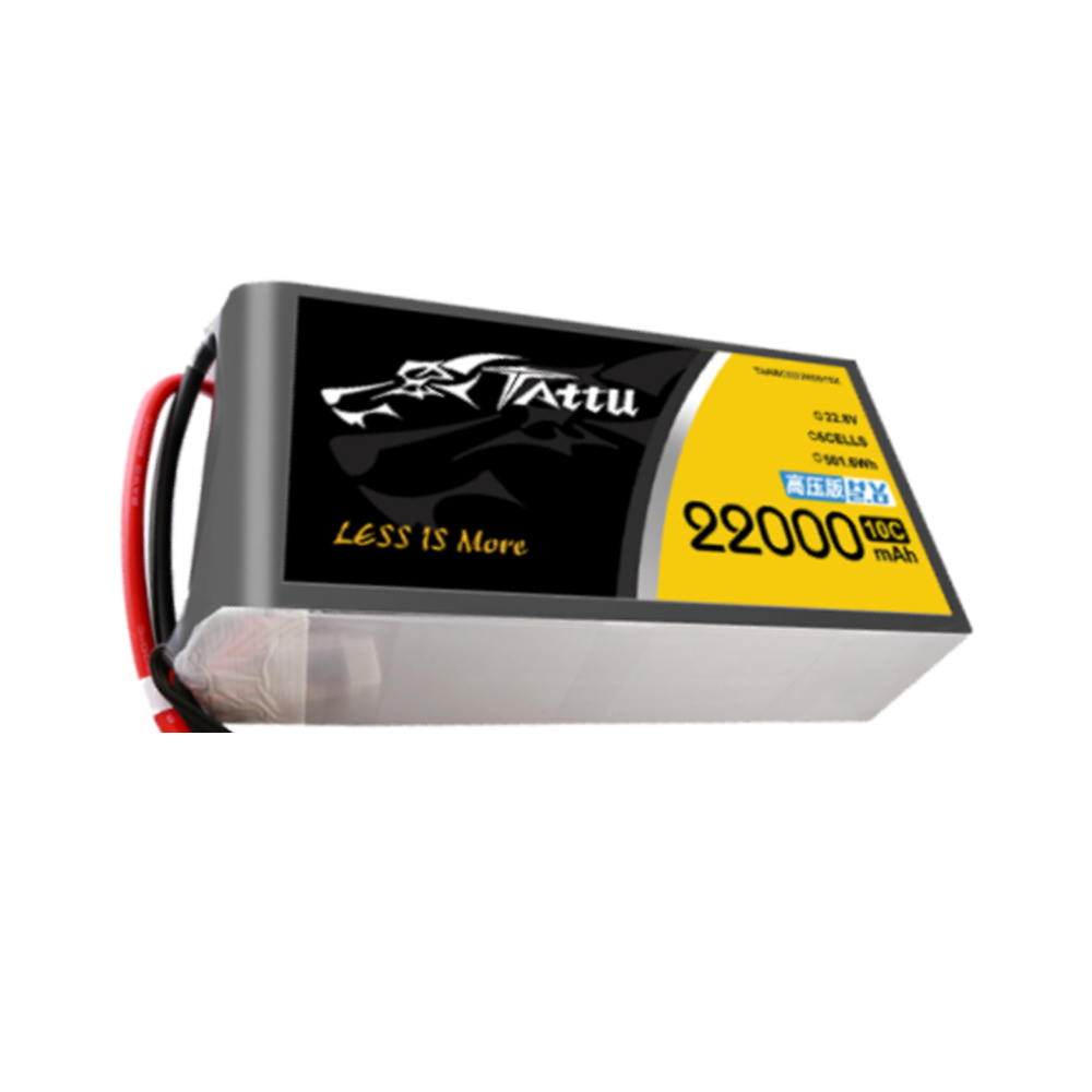 Tattu 6S 22000Mah Lipo Battery - Tattu HV 22000mAh 10C 22.8V 6S