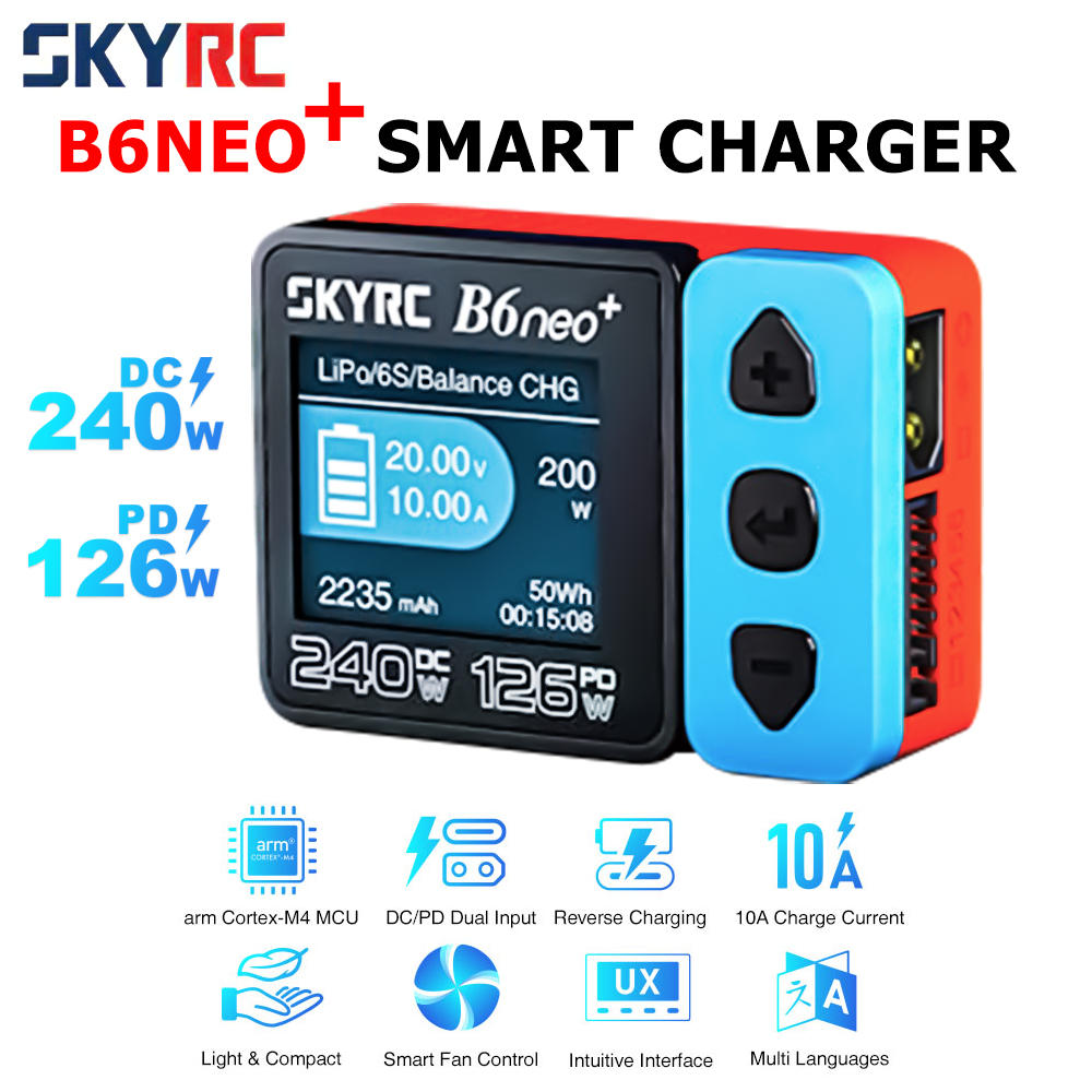 Skyrc B6 Neo Smart Charger - ​SKYRC B6neo+ Smart Charger High Power