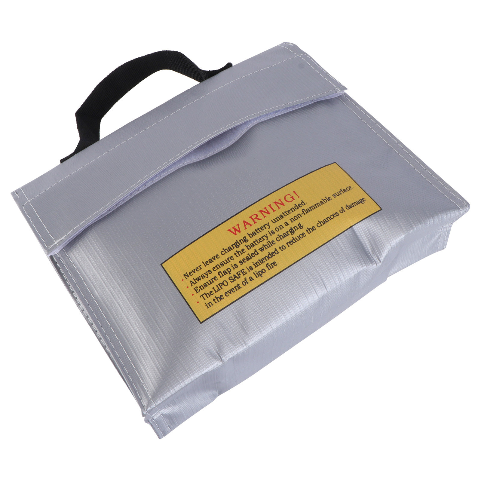 Lipo Battery Fireproof Safety Charge Box - 1Pcs Explosion-Proof Fireproof Battery Pouch Heat-Resistant