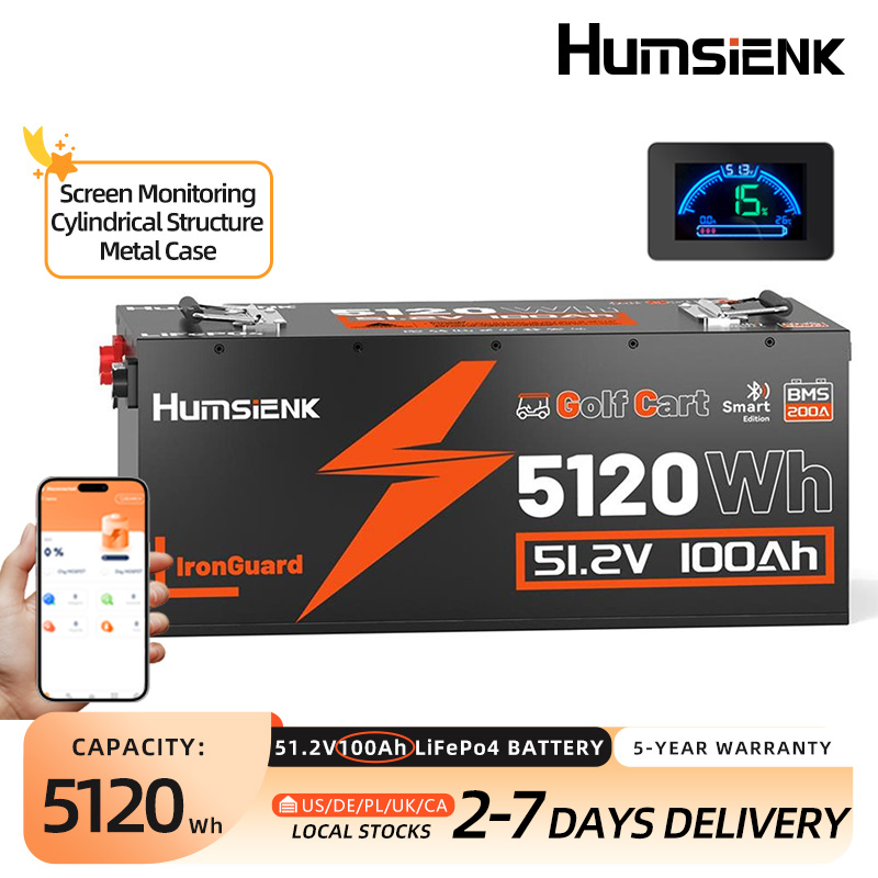Lifepo4 12V 100Ah Bms Bluetooth - Humsienk LiFePO4 Battery 48V 100Ah Specialize