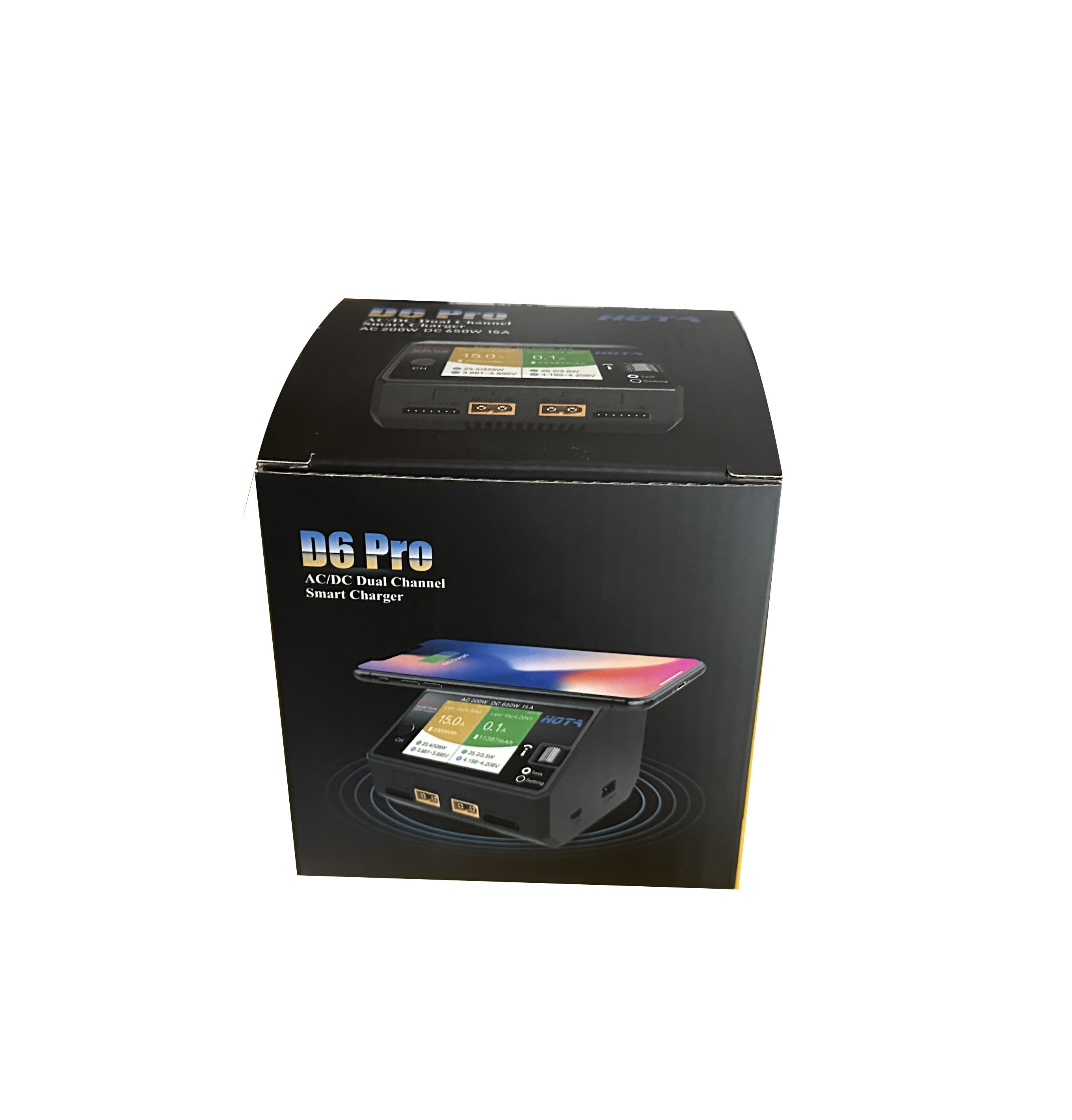 Hota D6 Pro Dual Lipo Charger - HOTA D6 Pro Dual Channel Charger