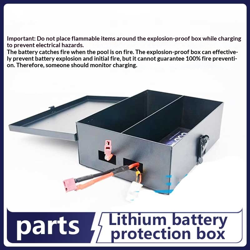 Lipo Battery Fireproof Safety Charge Box - Cnrc Lipo Battery Safety Charging Box