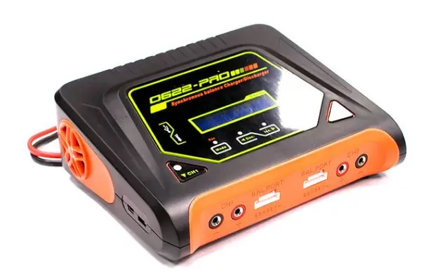 Hota D6 Pro Dual Lipo Charger - VistaPower EV-PEAK 2-6S 2x 200W/2 x