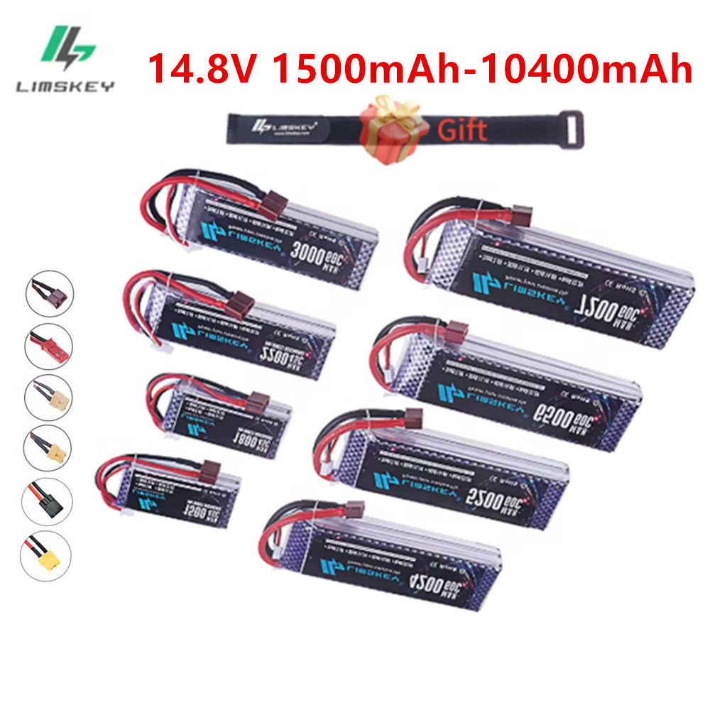 4S Lipo Battery 14.8V 6000Mah - 60C Lipo Battery 14.8V 4S 1500mah