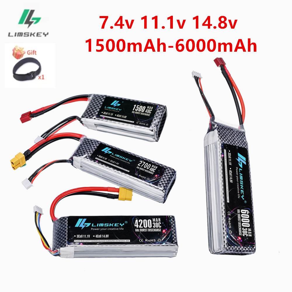 4S Lipo Battery 14.8V 6000Mah - 2S 3S 4S Lipo Battery 7.4V