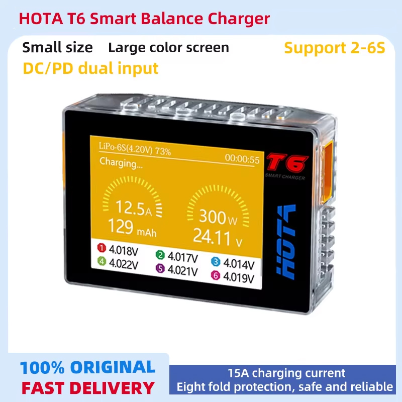 Skyrc B6 Neo Smart Charger - HOTA T6 Smart Charger DC/PD Dual