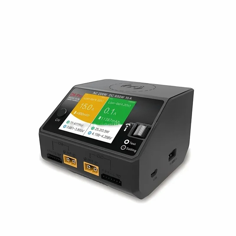 Hota D6 Pro Dual Lipo Charger - Hot Sale D6 Pro Smart Plug-In