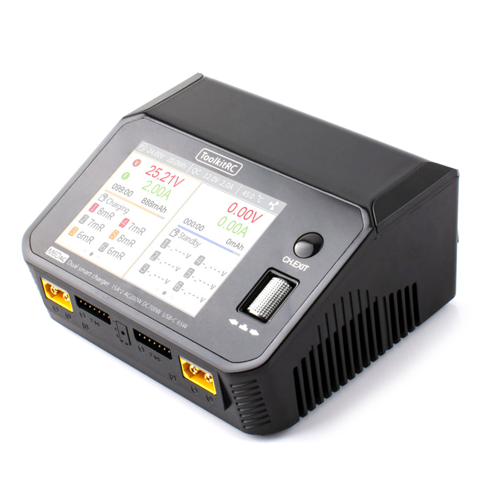 ToolkitRC M6DAC Dual Channel S - Toolkitrc M6Dac Smart Charger review and price