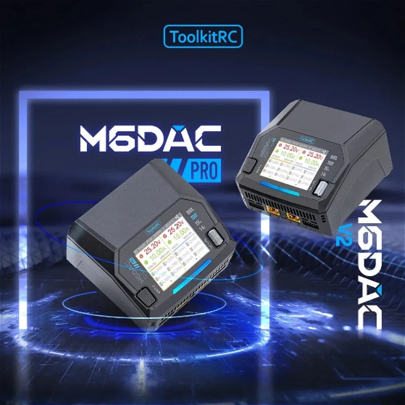 ToolkitRC M6DAC V2/Pro Dual Ch - Toolkitrc M6Dac Smart Charger review and price