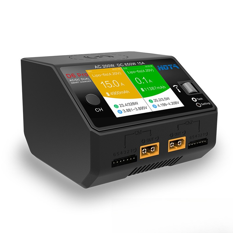 HOTA D6 Pro 650W 200W Dual Pow - Hota D6 Pro Dual Lipo Charger review and price