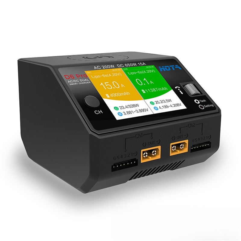 HOTA D6 Pro 650W 200W Dual Pow - Hota D6 Pro Dual Lipo Charger review and price