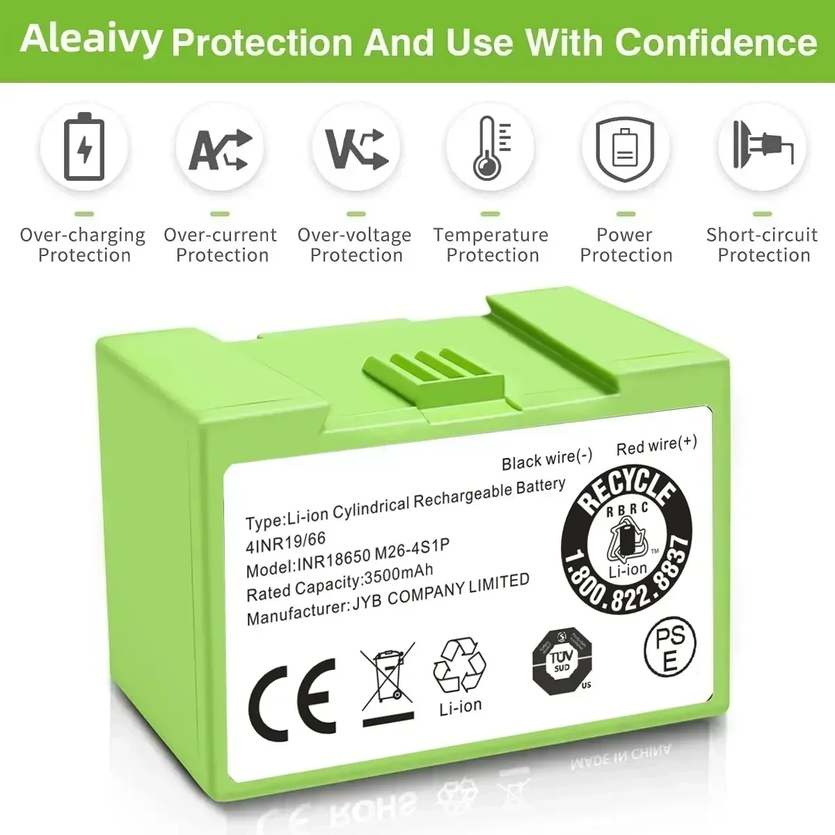 5000mAh I7 Battery Replacement - 4S Lipo Battery 14.8V 6000Mah review and price