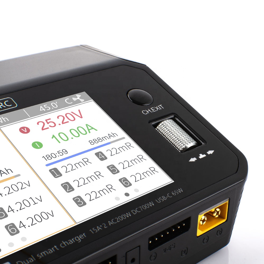 Toolkitrc M6DAC 350W X 2 USB-C - Toolkitrc M6Dac Smart Charger review and price