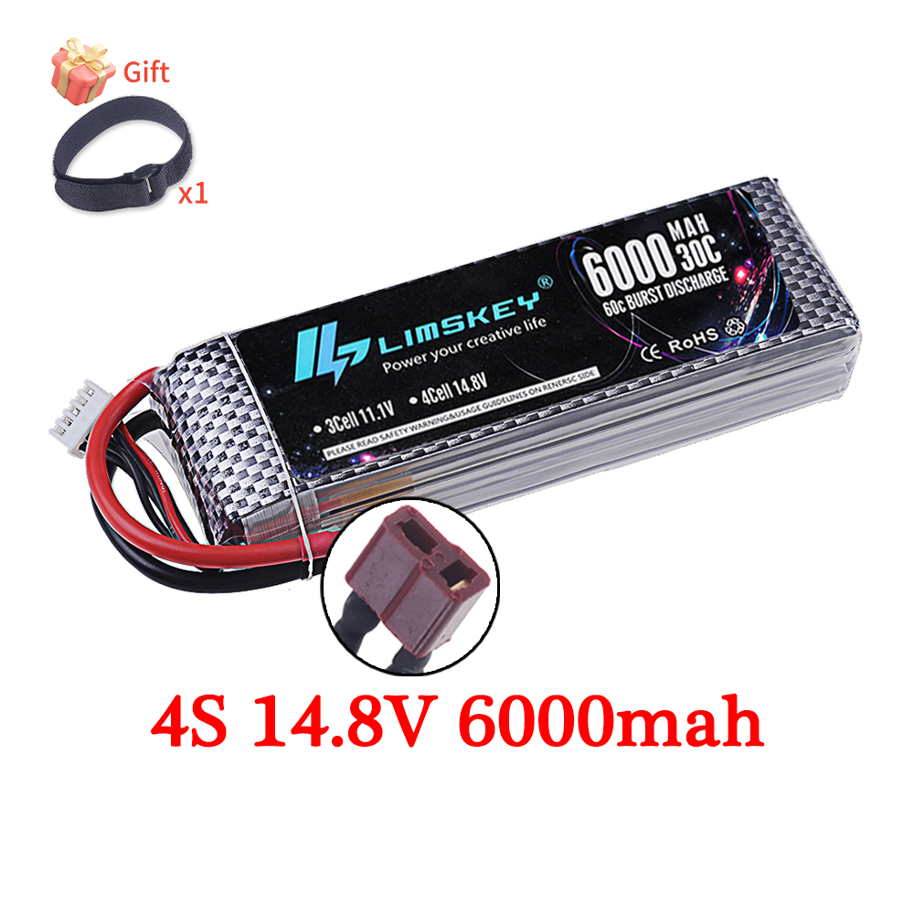 7.4V 11.1V 14.8V 22.2V 6000mAh - 4S Lipo Battery 14.8V 6000Mah review and price