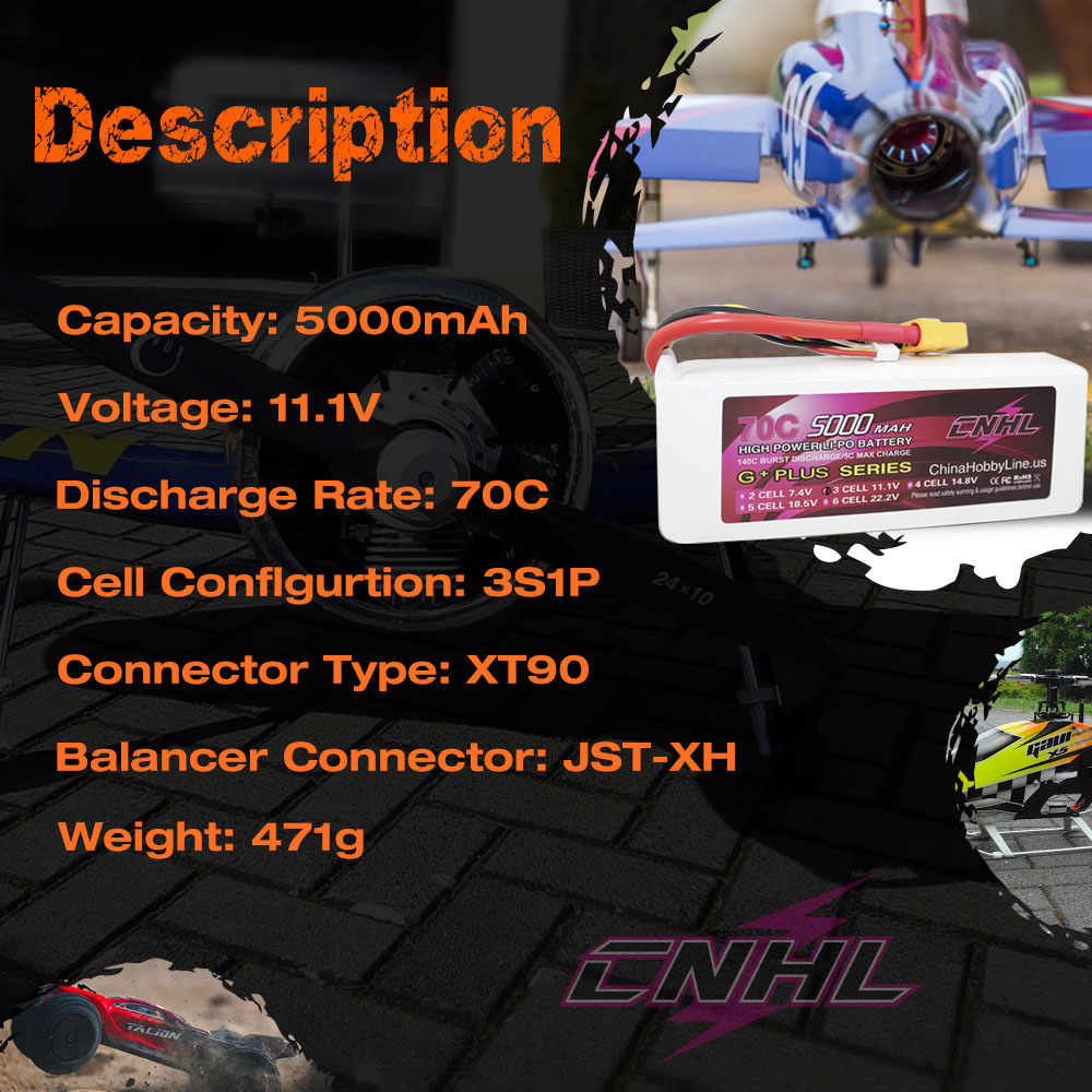 CNHL Lipo Battery 3S 4S 6S 11. - 6S Lipo Battery 22.2V 5000Mah review and price