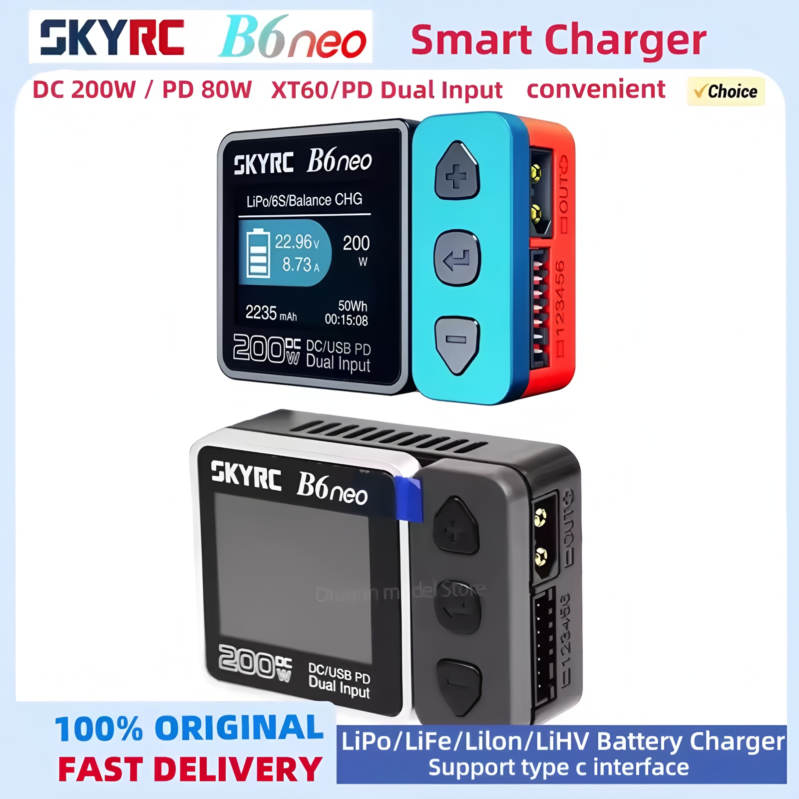 SKYRC B6neo Charger with XT60/ - Skyrc B6 Neo Smart Charger review and price