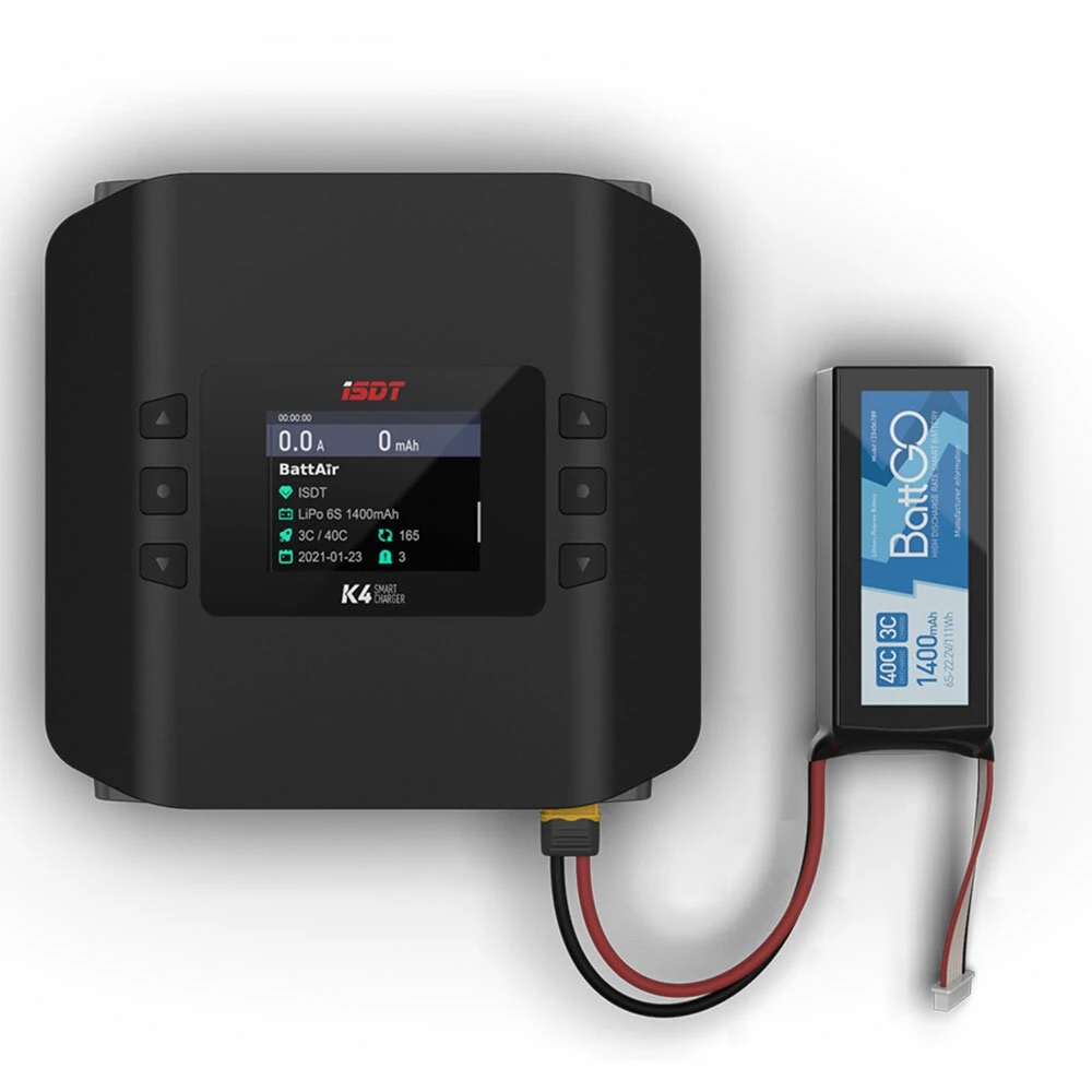K4 AC 400W DC 600W Dual Mode S - Isdt K4 Dual Lipo Charger review and price