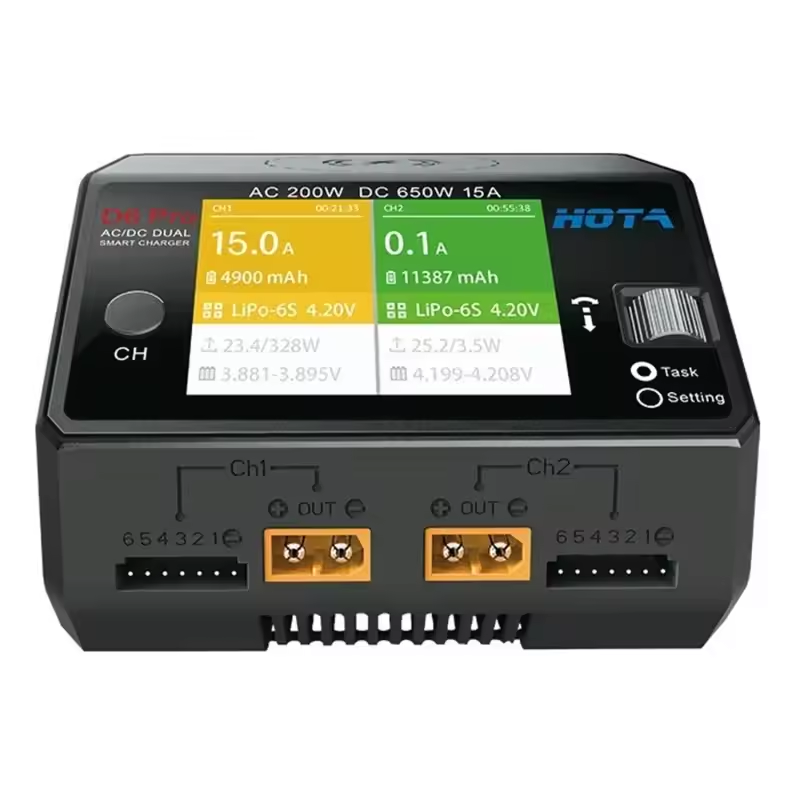 Original HOTA D6 Pro AC 200W D - Hota D6 Pro Dual Lipo Charger review and price