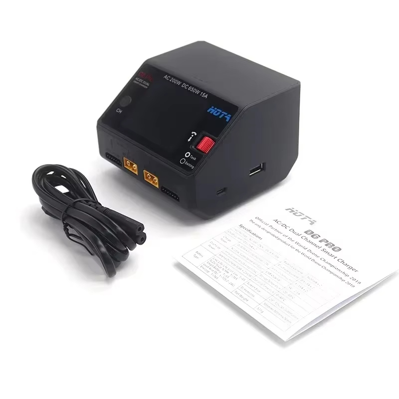 HOTA D6 Pro Dual Channel Charg - Hota D6 Pro Dual Lipo Charger review and price