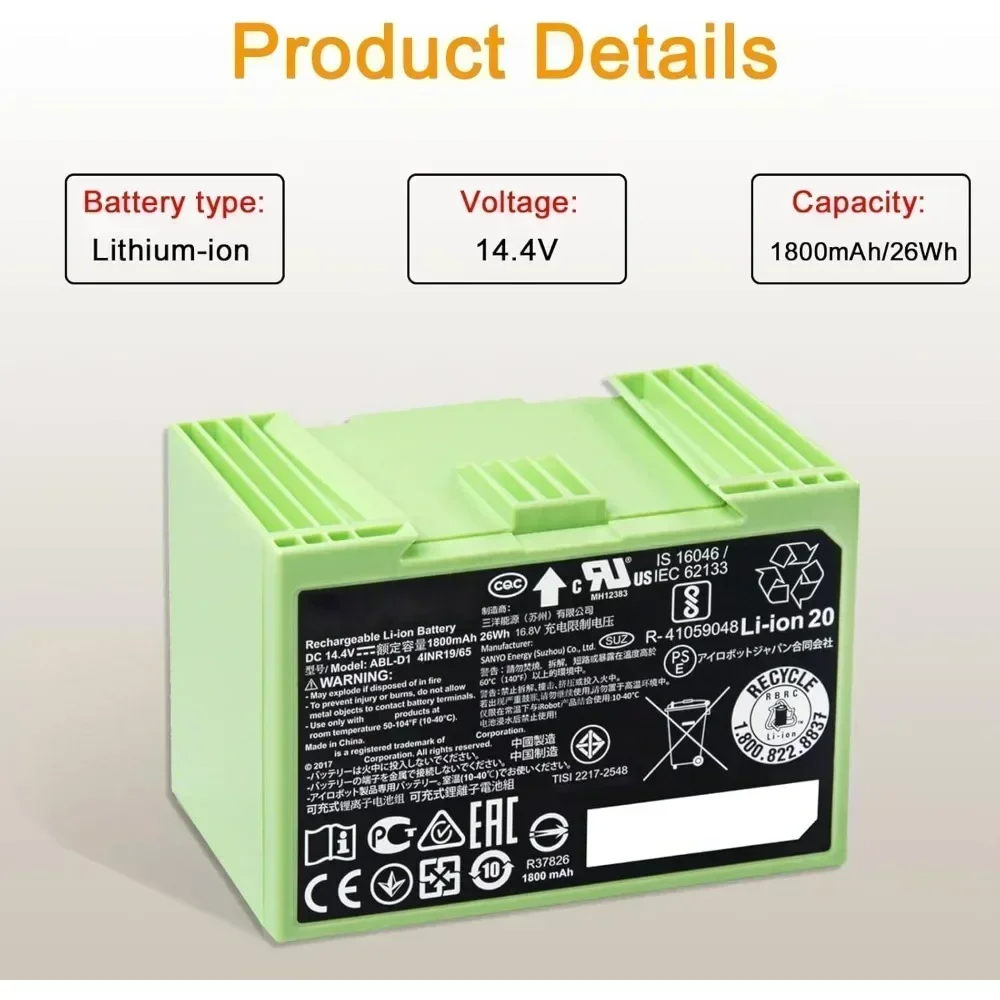 Rechargeable 14.4V 5000mAh Bat - 4S Lipo Battery 14.8V 6000Mah review and price
