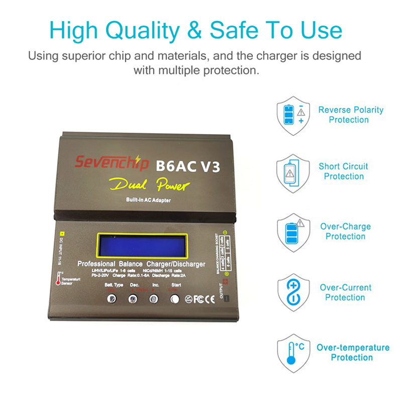 New 80W imax B6AC V3 Smart Dig - Toolkitrc M6Dac Smart Charger review and price