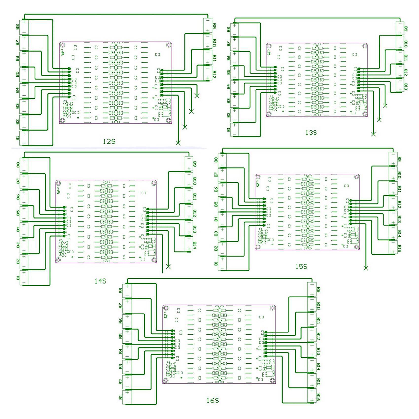 ABZZ-2X 12S 13S 14S 15S 16S Ac - 12S Lipo Battery Balancing Board review and price
