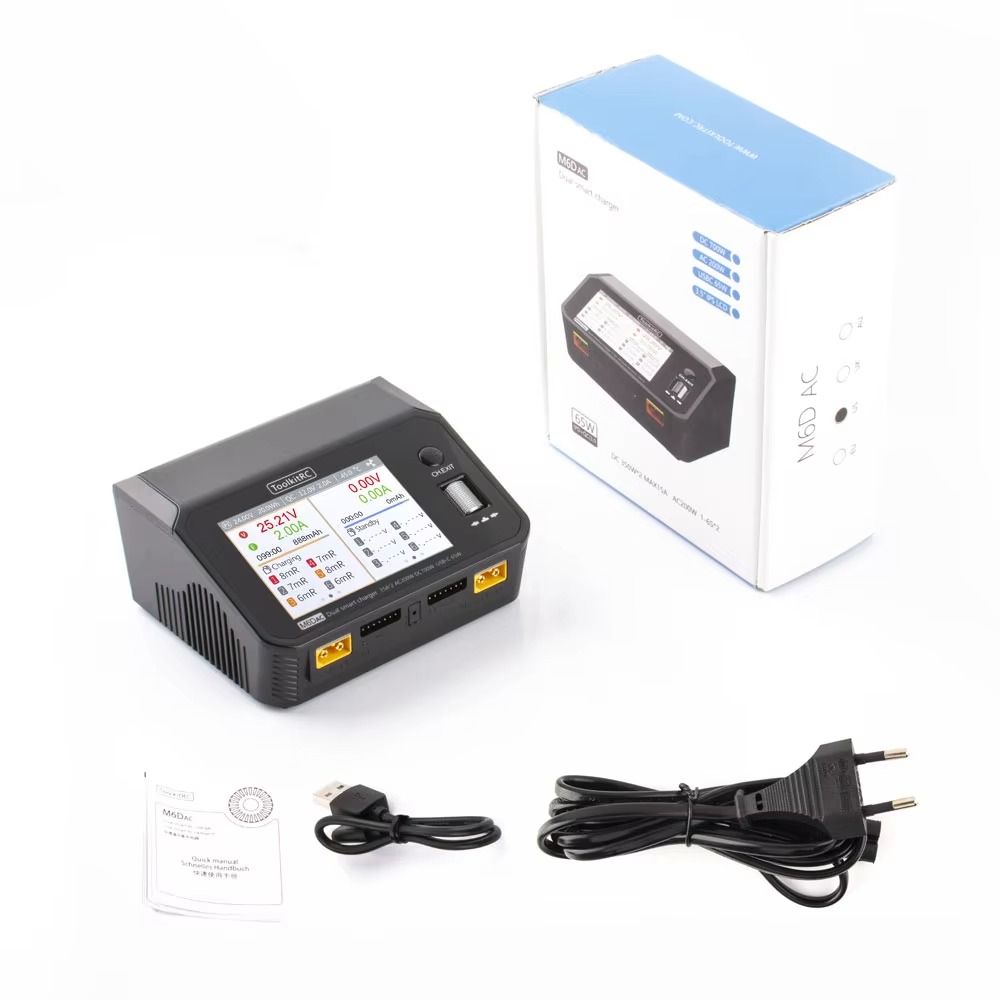 SmCpToolkitRC M6DAC Dual Chann - Toolkitrc M6Dac Smart Charger review and price