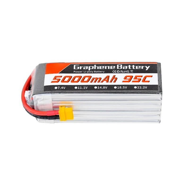 Graphene Lipo Battery 5000mAh  - 6S Lipo Battery 22.2V 5000Mah review and price