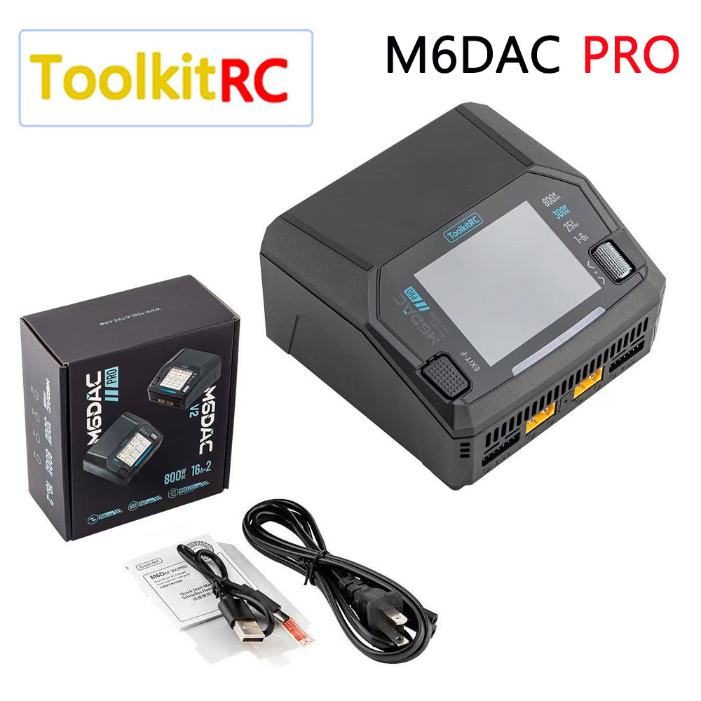 ToolkitRC M6DAC PRO V2 Dual Ch - Toolkitrc M6Dac Smart Charger review and price