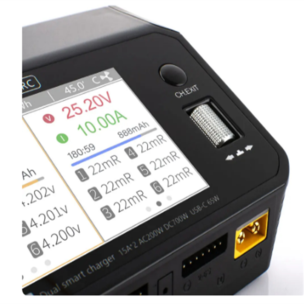 ToolkitRC M6DAC 350W x 2 USB-C - Toolkitrc M6Dac Smart Charger review and price